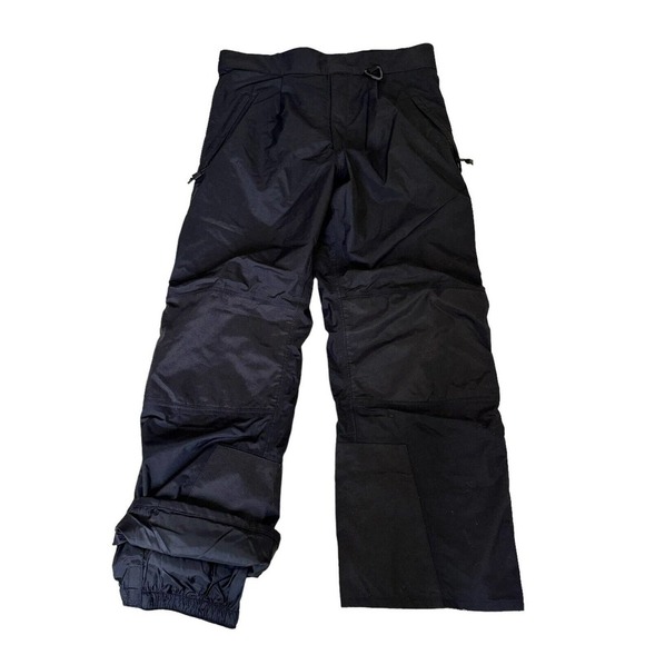 Red Ledge Mens Black Insulated Water Resistant Ski Snowboard Pants - Picture 1 of 8